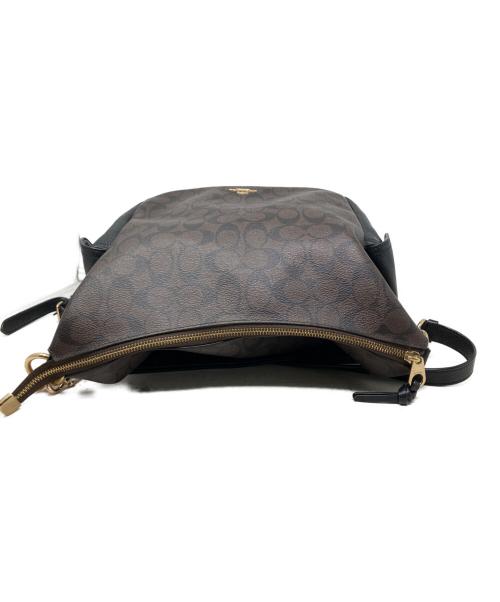 COACH（コーチ）COACH (コーチ) COACH シグネチャー 2WAYバッグ ブラウンの古着・服飾アイテム