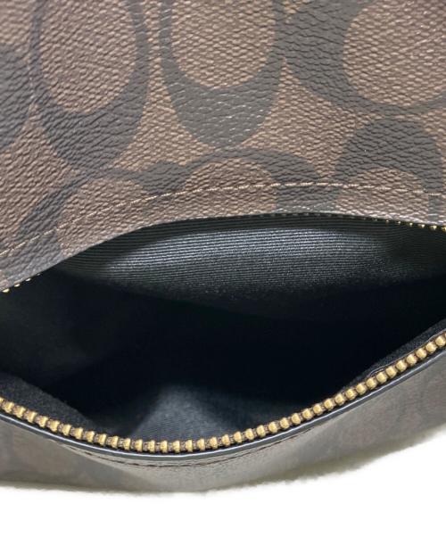COACH（コーチ）COACH (コーチ) COACH シグネチャー 2WAYバッグ ブラウンの古着・服飾アイテム