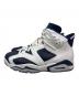 NIKE (ナイキ) NIKE AIR JORDAN 6 RETRO スニーカー ホワイト×ネイビー サイズ:27.5cm：13000円