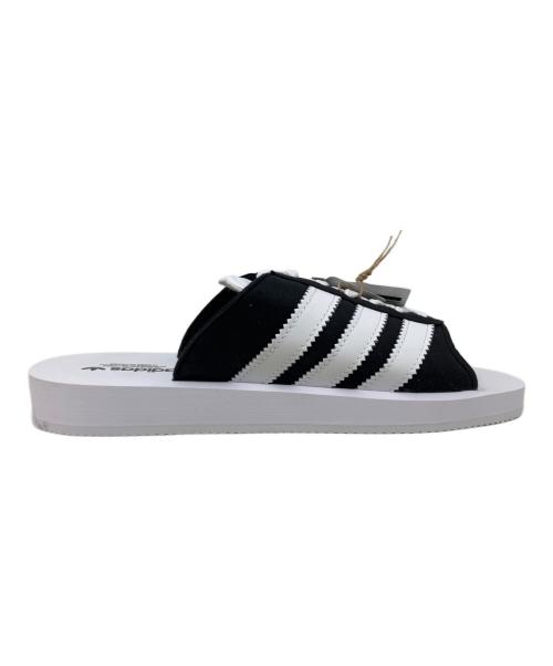 adidas（アディダス）adidas (アディダス) adidas サンダル ホワイト×ブラック サイズ:26.5㎝ 未使用品の古着・服飾アイテム