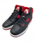 NEW BALANCEニューバランス）の古着「NEW BALANCE ハイカットスニーカー」｜レッド×ブラック
