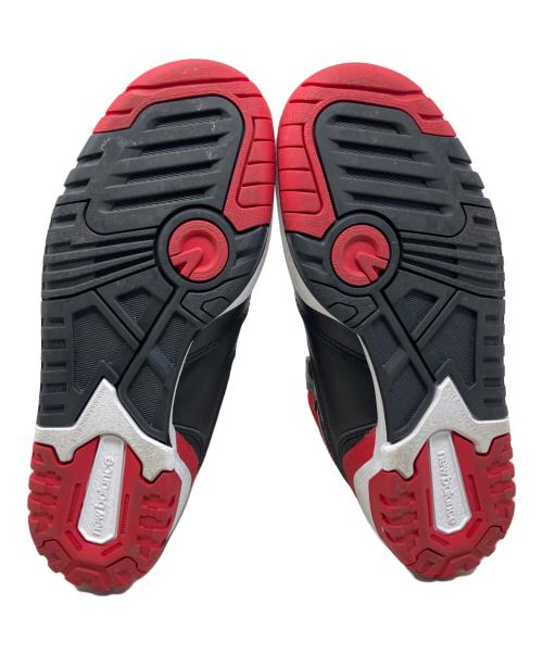 NEW BALANCE（ニューバランス）NEW BALANCE (ニューバランス) NEW BALANCE ハイカットスニーカー レッド×ブラック サイズ:23㎝の古着・服飾アイテム