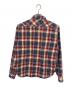 EIGHT G (エイトジー) EIGHT G 長袖シャツ グレー×レッド サイズ:M：5000円