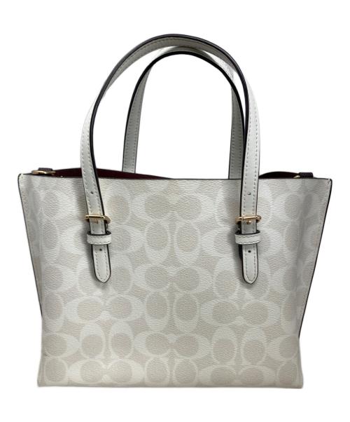 COACH（コーチ）COACH (コーチ) COACH トートバッグ ホワイトの古着・服飾アイテム