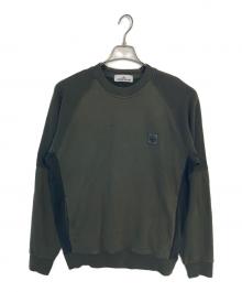 STONE ISLAND（ストーンアイランド）の古着「STONE ISLAND ロゴスウェット」｜オリーブ