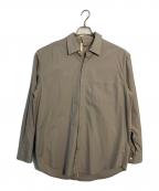 steinシュタイン）の古着「stein OVERSIZED BACK BUTTONED SHIRT」｜グレー