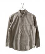 steinシュタイン）の古着「stein OVERSIZED BACK BUTTONED SHIRT」｜グレー