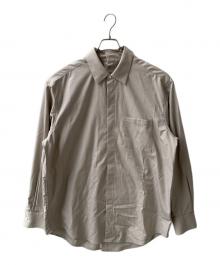 stein（シュタイン）の古着「stein OVERSIZED BACK BUTTONED SHIRT」｜グレー