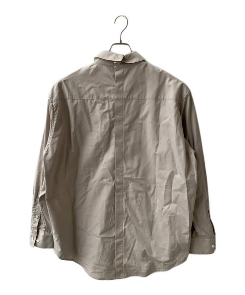 stein（シュタイン）stein (シュタイン) stein OVERSIZED BACK BUTTONED SHIRT グレー サイズ:Ｓの古着・服飾アイテム
