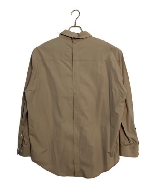 stein（シュタイン）stein (シュタイン) stein OVERSIZED BACK BUTTONED SHIRT グレー サイズ:Ｓの古着・服飾アイテム