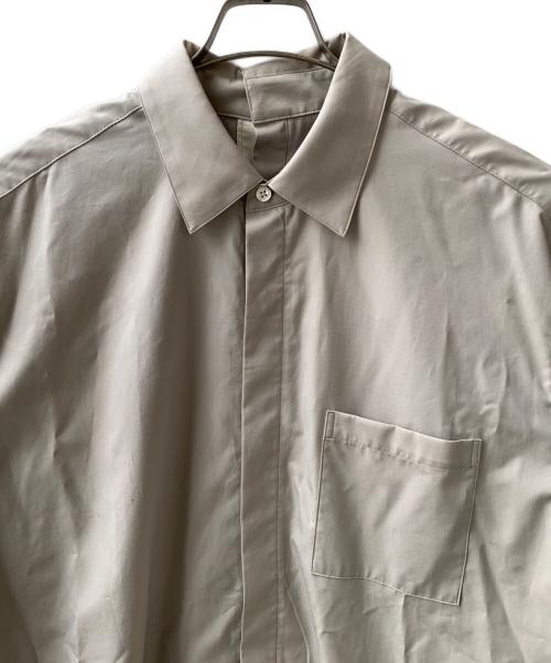 stein（シュタイン）stein (シュタイン) stein OVERSIZED BACK BUTTONED SHIRT グレー サイズ:Ｓの古着・服飾アイテム