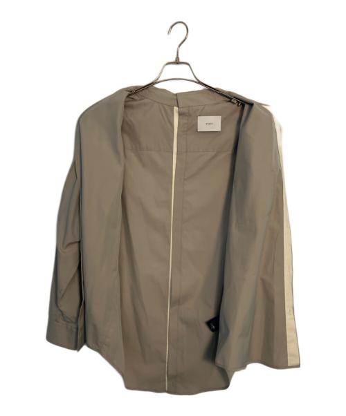 stein（シュタイン）stein (シュタイン) stein OVERSIZED BACK BUTTONED SHIRT グレー サイズ:Ｓの古着・服飾アイテム