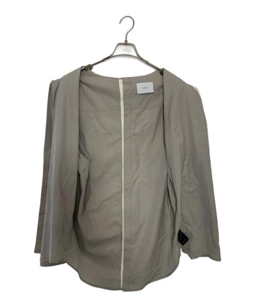 stein（シュタイン）stein (シュタイン) stein OVERSIZED BACK BUTTONED SHIRT グレー サイズ:Ｓの古着・服飾アイテム