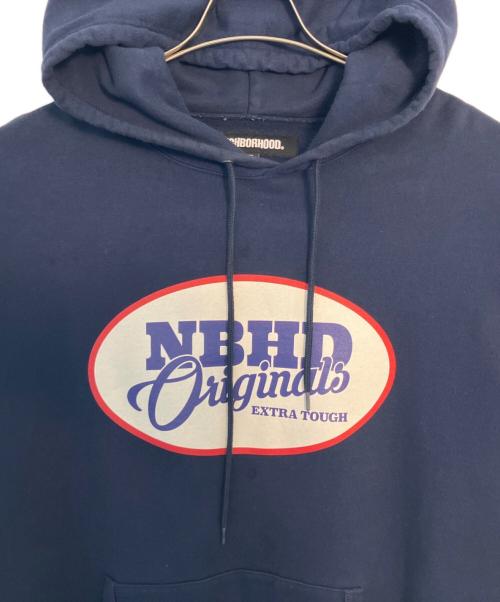 NEIGHBORHOOD（ネイバーフッド）NEIGHBORHOOD (ネイバーフッド) NEIGHBORHOOD スウェットプルパーカー ネイビー サイズ:Lの古着・服飾アイテム