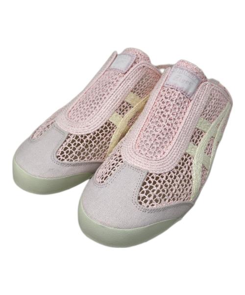 Onitsuka Tiger（オニツカタイガー）Onitsuka Tiger (オニツカタイガー) Onitsuka Tiger サンダル ピンク サイズ:27㎝の古着・服飾アイテム