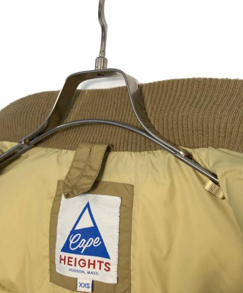 Cape HEIGHTS（ケープハイツ）CAPE HEIGHTS (ケープハイツ) CAPE HEIGHTS ダウンジャケット ベージュ サイズ:XXSの古着・服飾アイテム