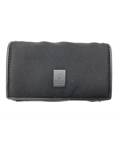 タ*ル様 再値下げ❣️GUCCI キーケース グレー ブラック 中古・古着通販】GUCCI (グッチ) GUCCI 3つ折りキーケース｜ブランド