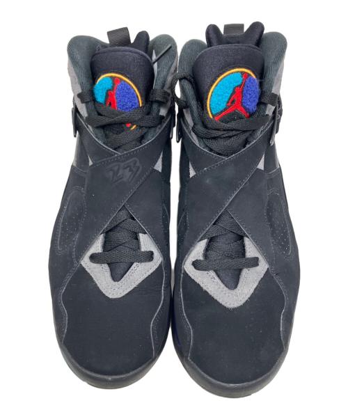 NIKE（ナイキ）NIKE (ナイキ) NIKE AIR JORDAN 8 RETRO AQUA スニーカー ブラック×グレー サイズ:27.5cmの古着・服飾アイテム