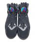 中古・古着 NIKE (ナイキ) NIKE AIR JORDAN 8 RETRO AQUA スニーカー ブラック×グレー サイズ:27.5cm：13000円