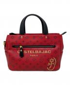 CASTELBAJACカステルバジャック）の古着「CASTELBAJAC 2WAYショルダーバッグ」｜レッド