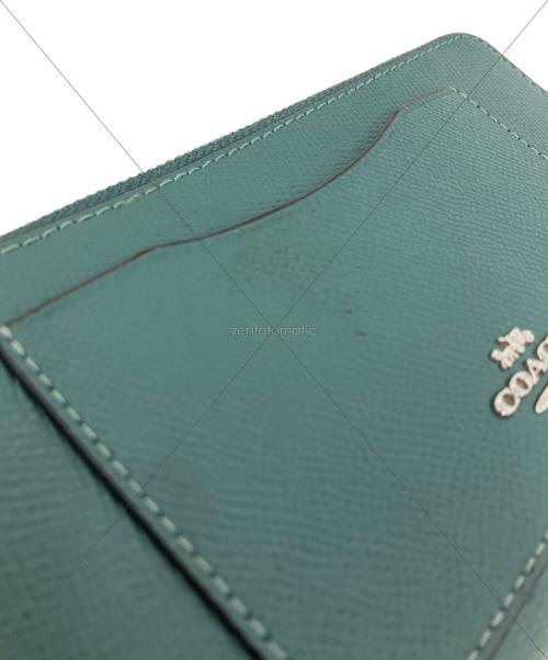 COACH（コーチ）COACH (コーチ) 長財布 グリーンの古着・服飾アイテム