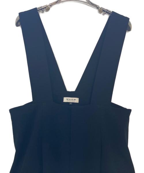 MARW UNITED ARROWS（マルゥ ユナイテッドアローズ）MARW UNITED ARROWS (マルゥ ユナイテッドアローズ) MARW UNITED ARROWS サロペット ブラック サイズ:Sの古着・服飾アイテム