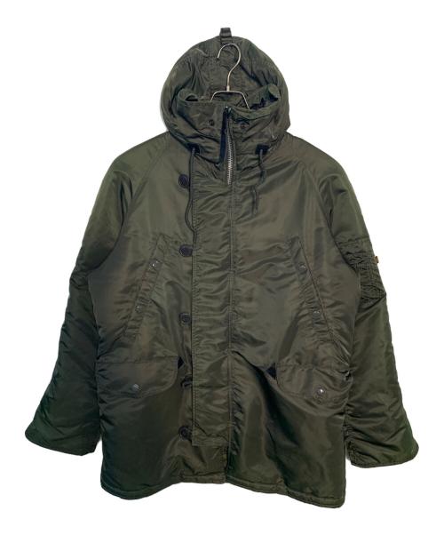 ALPHA（アルファ）ALPHA (アルファ) ALPHA ジャケット グリーン サイズ:Mの古着・服飾アイテム