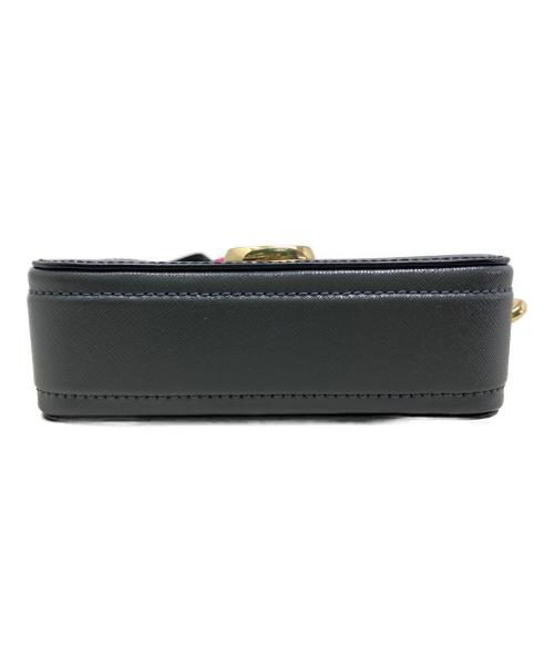MARC JACOBS（マークジェイコブス）MARC JACOBS (マークジェイコブス) MARC JACOBS ショルダーバッグ ブラック×ホワイトの古着・服飾アイテム