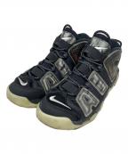 NIKEナイキ）の古着「NIKE AIR MORE UPTEMPO 96 歌川国芳 ハイカットスニーカー」｜ブラック