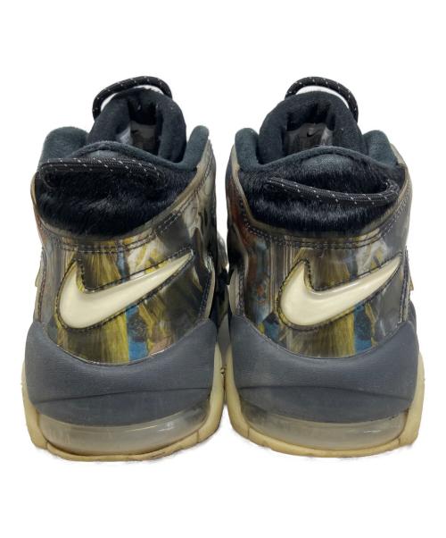 NIKE（ナイキ）NIKE (ナイキ) NIKE AIR MORE UPTEMPO 96 歌川国芳 ハイカットスニーカー ブラック サイズ:28.5cmの古着・服飾アイテム