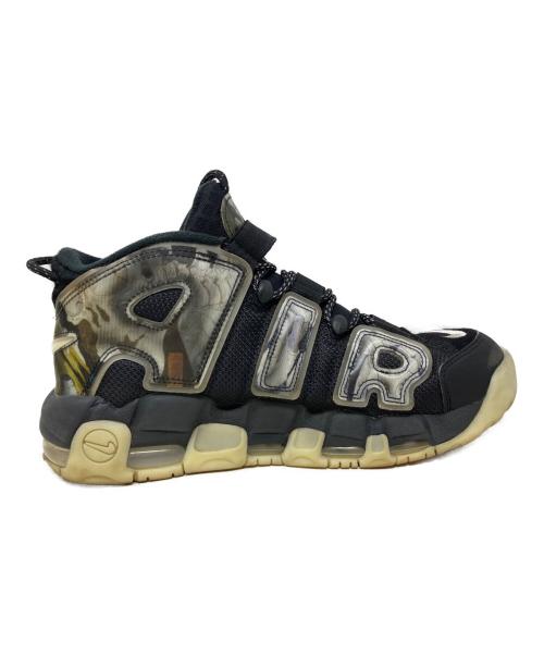 NIKE（ナイキ）NIKE (ナイキ) NIKE AIR MORE UPTEMPO 96 歌川国芳 ハイカットスニーカー ブラック サイズ:28.5cmの古着・服飾アイテム