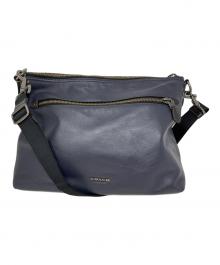 COACH（コーチ）の古着「COACH ショルダーバッグ」｜ネイビー