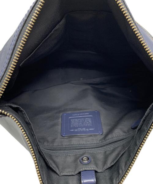 COACH（コーチ）COACH (コーチ) COACH ショルダーバッグ ネイビーの古着・服飾アイテム