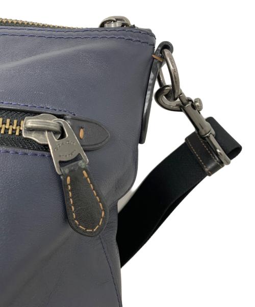 COACH（コーチ）COACH (コーチ) COACH ショルダーバッグ ネイビーの古着・服飾アイテム