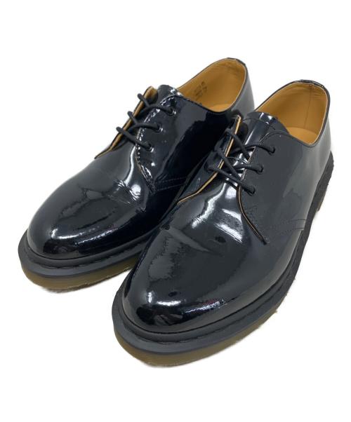 Dr.Martens（ドクターマーチン）Dr.Martens (ドクターマーチン) BEAMS (ビームス) Dr.Martens BEAMS レザーシューズ 別注 パテント3ホールシューズ ブラック サイズ:USM9の古着・服飾アイテム