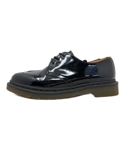 Dr.Martens（ドクターマーチン）Dr.Martens (ドクターマーチン) BEAMS (ビームス) Dr.Martens BEAMS レザーシューズ 別注 パテント3ホールシューズ ブラック サイズ:USM9の古着・服飾アイテム
