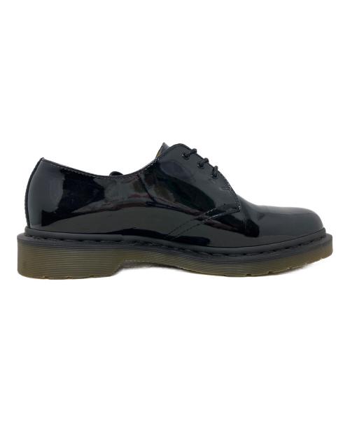 Dr.Martens（ドクターマーチン）Dr.Martens (ドクターマーチン) BEAMS (ビームス) Dr.Martens BEAMS レザーシューズ 別注 パテント3ホールシューズ ブラック サイズ:USM9の古着・服飾アイテム