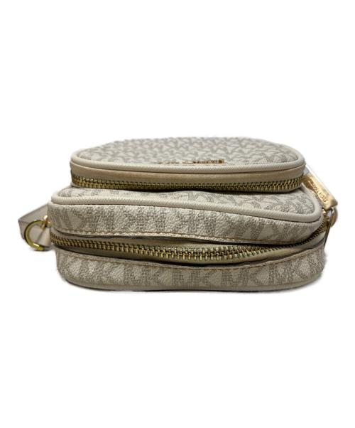 MICHAEL KORS（マイケルコース）MICHAEL KORS (マイケル・コース) MICHAEL KORS ショルダーバッグ ホワイトの古着・服飾アイテム