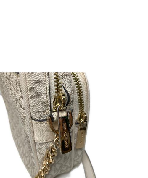 MICHAEL KORS（マイケルコース）MICHAEL KORS (マイケル・コース) MICHAEL KORS ショルダーバッグ ホワイトの古着・服飾アイテム