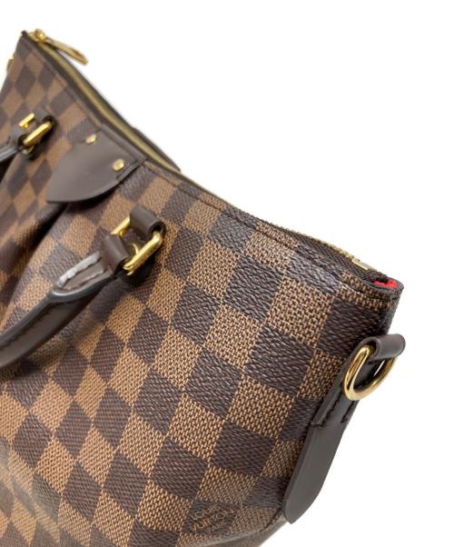 LOUIS VUITTON（ルイ ヴィトン）LOUIS VUITTON (ルイ ヴィトン) LOUIS VUITTON ダミエ・エベヌ シエナMM ハンドバッグ ブラウンの古着・服飾アイテム