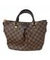 LOUIS VUITTON（ルイ ヴィトン）の古着「LOUIS VUITTON ダミエ・エベヌ シエナMM ハンドバッグ」｜ブラウン