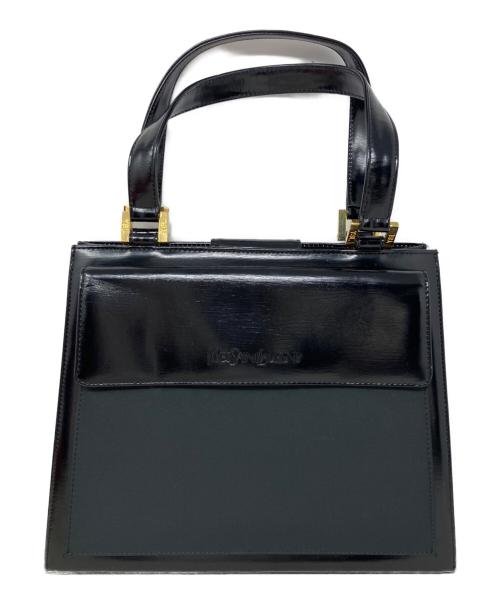 Yves Saint Laurent（イヴサンローラン）Yves Saint Laurent (イヴサンローラン) Yves Saint Laurent ハンドバッグ ブラックの古着・服飾アイテム