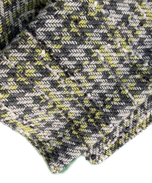 HERNO（ヘルノ）HERNO (ヘルノ) HERNO ステンカラーコート グレー×グリーン サイズ:42の古着・服飾アイテム