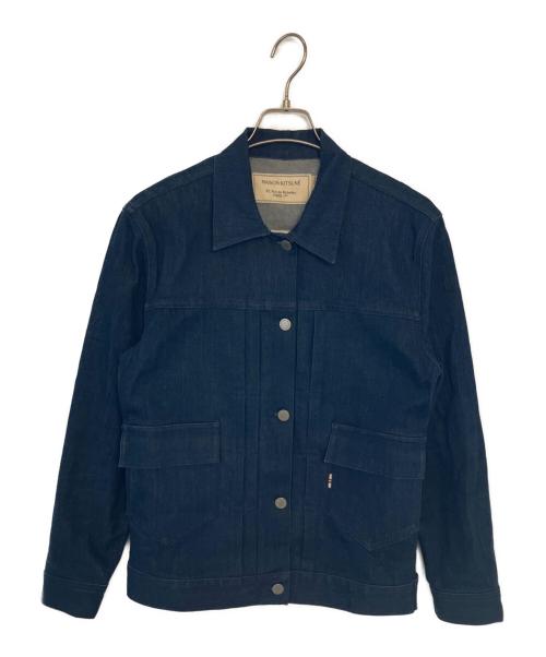maison kitsune（メゾンキツネ）MAISON KITSUNE (メゾンキツネ) MAISON KITSUNE デニムジャケット インディゴ サイズ:Sの古着・服飾アイテム