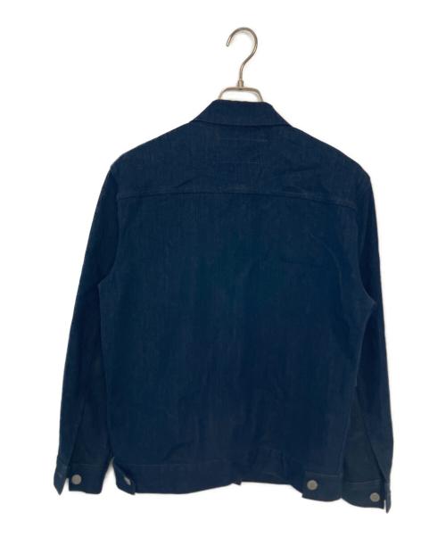 maison kitsune（メゾンキツネ）MAISON KITSUNE (メゾンキツネ) MAISON KITSUNE デニムジャケット インディゴ サイズ:Sの古着・服飾アイテム