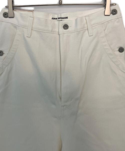 JUNYA WATANABE（ジュンヤワタナベ）JUNYA WATANABE (ジュンヤワタナベ) JUNYA WATANABE デニムパンツ ホワイト サイズ:Mの古着・服飾アイテム