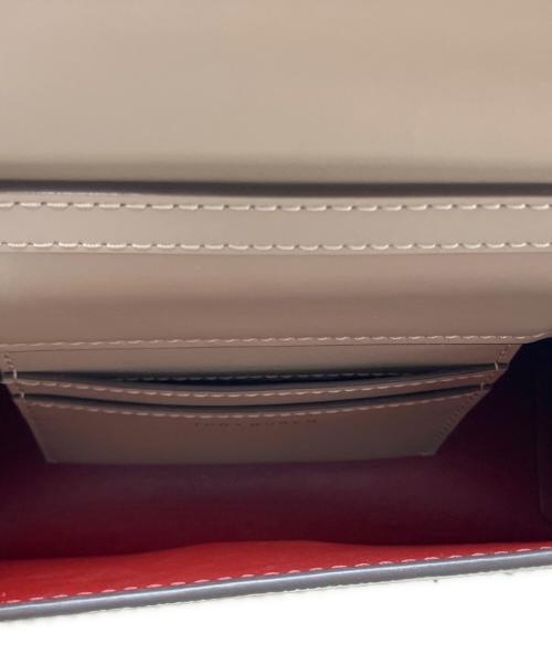 TORY BURCH（トリーバーチ）TORY BURCH (トリーバーチ) TORY BURCH lizard mini bag 2WAYバッグ ホワイト×グレーの古着・服飾アイテム