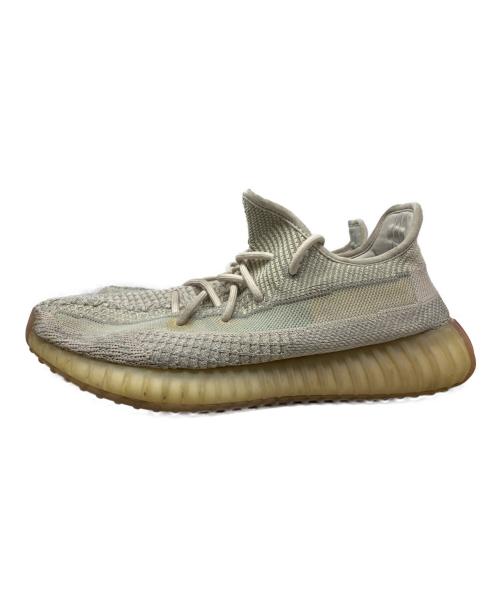 adidas（アディダス）adidas (アディダス) adidas YEEZY Boost 350 V2 Citrin スニーカー ベージュ×グレー サイズ:28㎝の古着・服飾アイテム