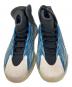 中古・古着 adidas (アディダス) adidas YEEZY QNTM スニーカー ブルー×ブラック サイズ:28㎝：6000円