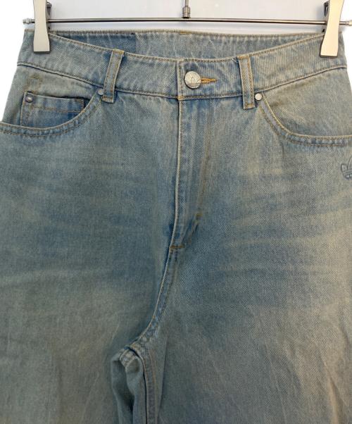 adidas（アディダス）adidas (アディダス) adidas Adilenium Season 3 Zip Washed Denim Pants デニムパンツ スカイブルー サイズ:SIZE W26の古着・服飾アイテム